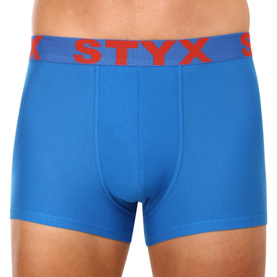 5PACK muške bokserice Styx sportska guma oversized crna (5R960)