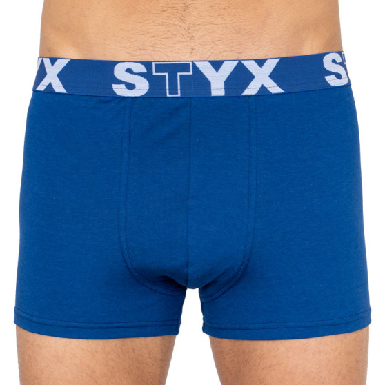 5PACK muške bokserice Styx sportska guma oversized crna (5R960)