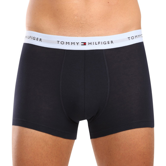 3PACK muške bokserice Tommy Hilfiger tamno plava (UM0UM02763 0T3)