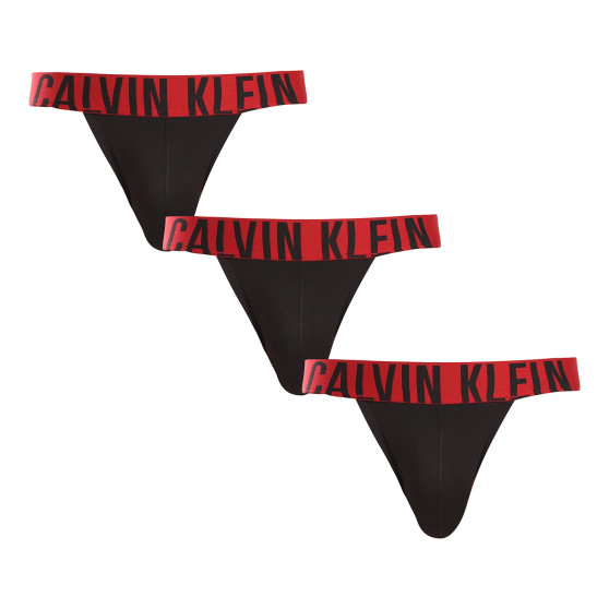 3PACK muški sportovi Calvin Klein crno (NB3054A-I20)