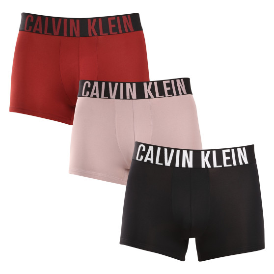 3PACK muške bokserice Calvin Klein višebojan (NB3130A-N2M)