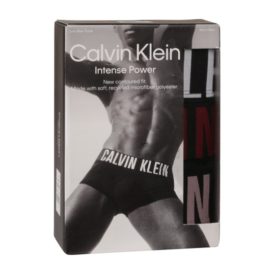 3PACK muške bokserice Calvin Klein crno (NB3075A-7V1)