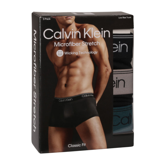 3PACK muške bokserice Calvin Klein crno (NB2569A-Q7E)