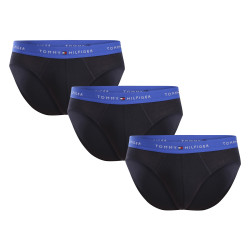 3PACK muške slip gaće Tommy Hilfiger tamno plava (UM0UM02904 0Y1)