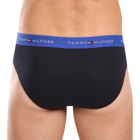 3PACK muške slip gaće Tommy Hilfiger tamno plava (UM0UM02904 0Y1)