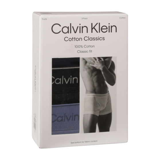 3PACK muške bokserice Calvin Klein višebojan (NB4002A-PRM)