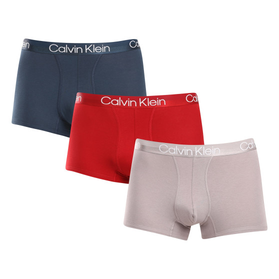 3PACK muške bokserice Calvin Klein višebojan (NB2970A-PZN)