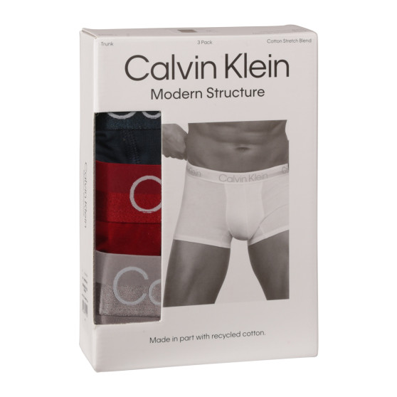 3PACK muške bokserice Calvin Klein višebojan (NB2970A-PZN)