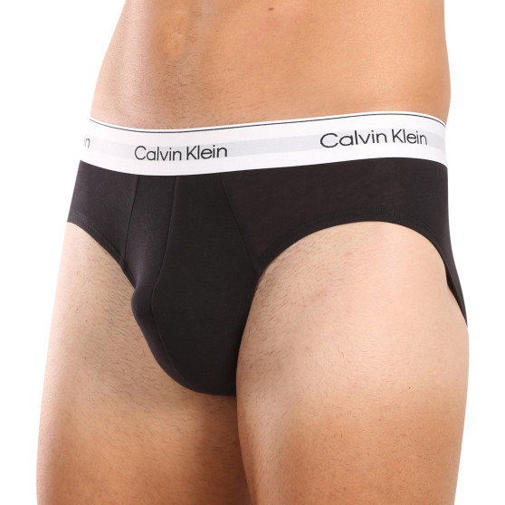 3PACK muške slip gaće Calvin Klein crno (NB3962A-UB1)