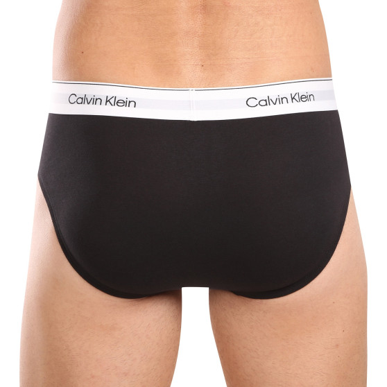 3PACK muške slip gaće Calvin Klein crno (NB3962A-UB1)