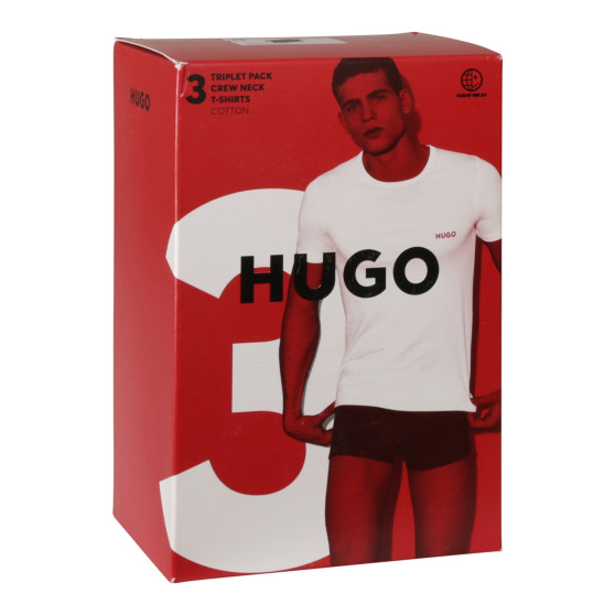 3PACK Muška majica kratkih rukava HUGO višebojan (50480088 966)