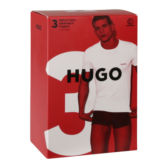 3PACK Muška majica kratkih rukava HUGO višebojan (50480088 985)