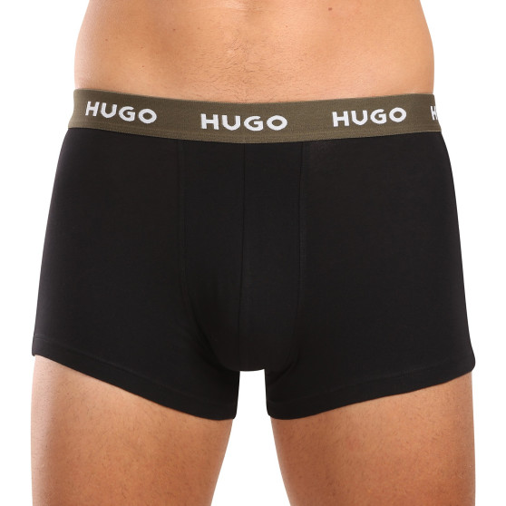 3PACK muške bokserice HUGO crno (50517878 988)