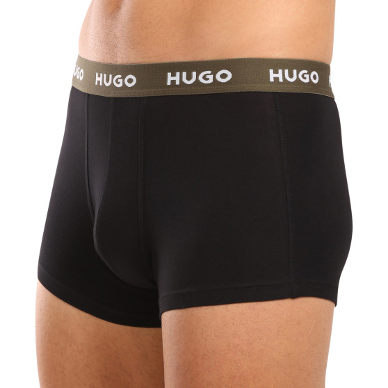 3PACK muške bokserice HUGO crno (50517878 988)