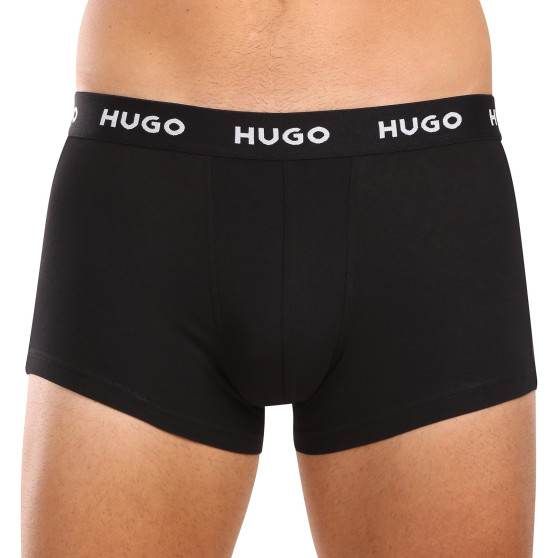 3PACK muške bokserice HUGO crno (50517878 988)