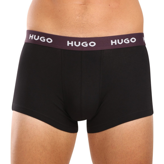 3PACK muške bokserice HUGO crno (50517878 988)