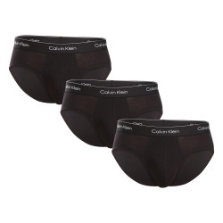 3PACK muške slip gaće Calvin Klein crno (NB3962A-TM6)