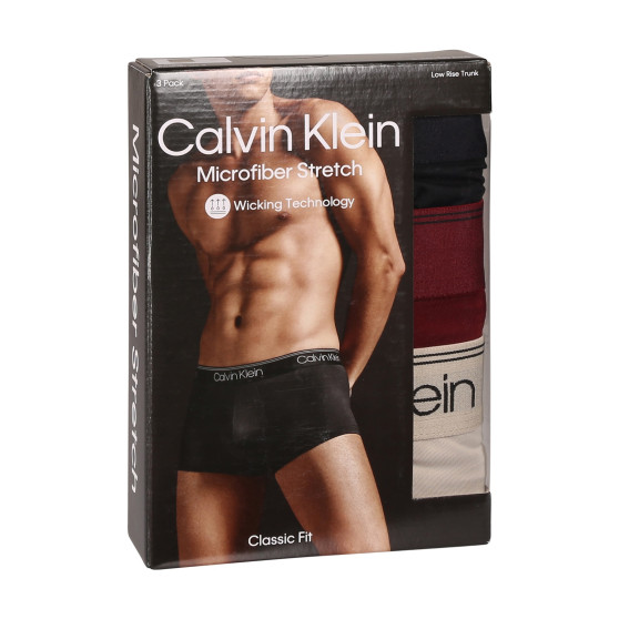 3PACK muške bokserice Calvin Klein višebojan (NB2569A-Q11)